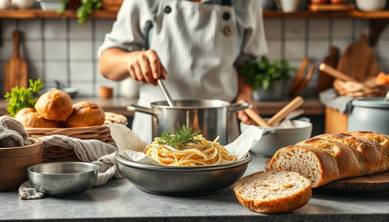 Fresh seasonal cooking dish